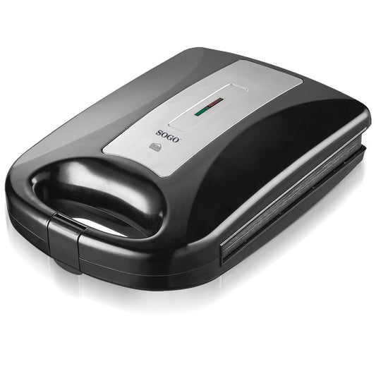 Sandwicheira Sogo SANSS7176 | 1200W, Antiaderente, 4 Sanduíches