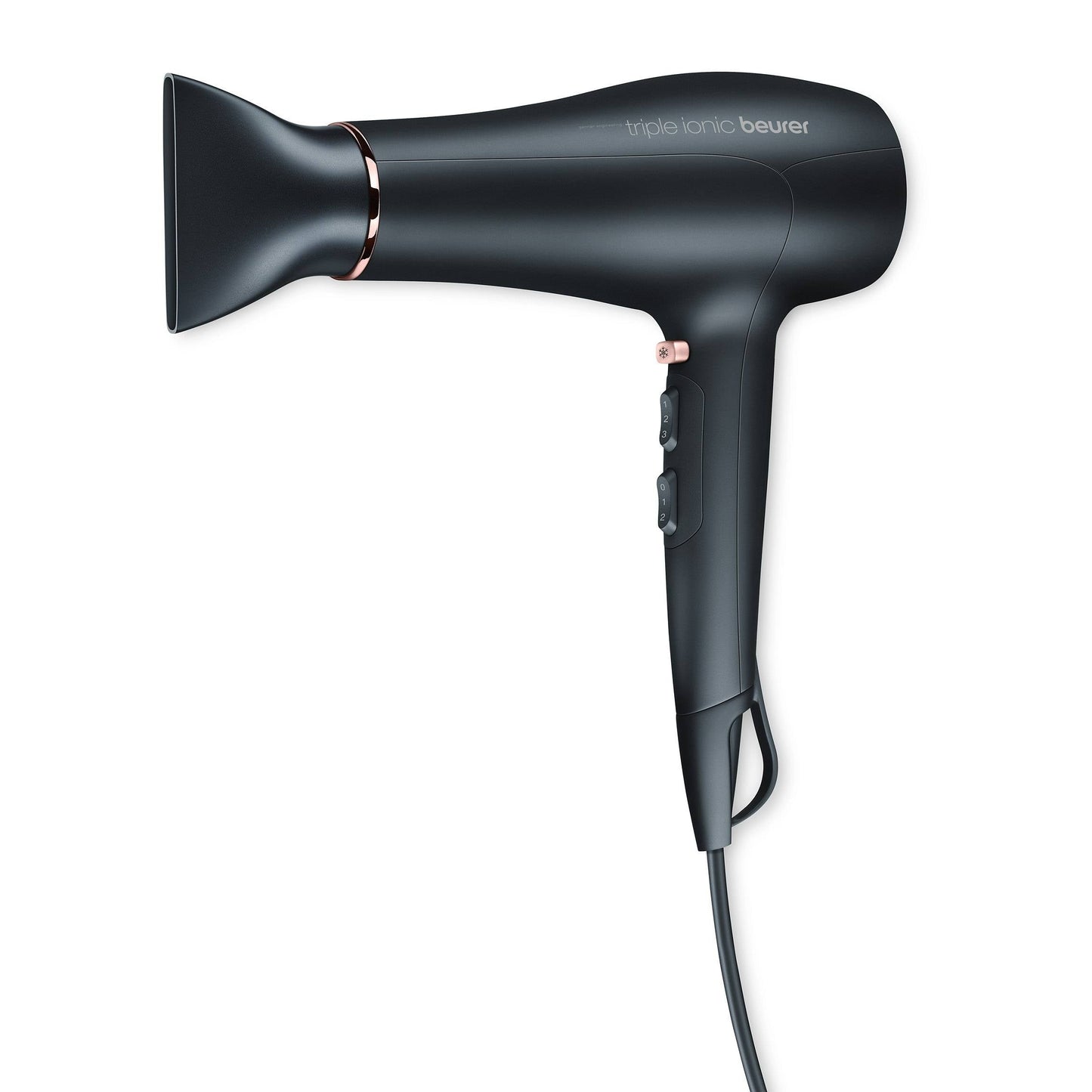 Secador Cabelo Beurer HC50 | 2200W, Triplo Iónico, Ar Frio