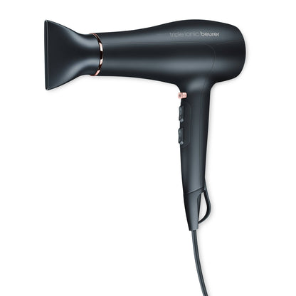 Secador Cabelo Beurer HC50 | 2200W, Triplo Iónico, Ar Frio
