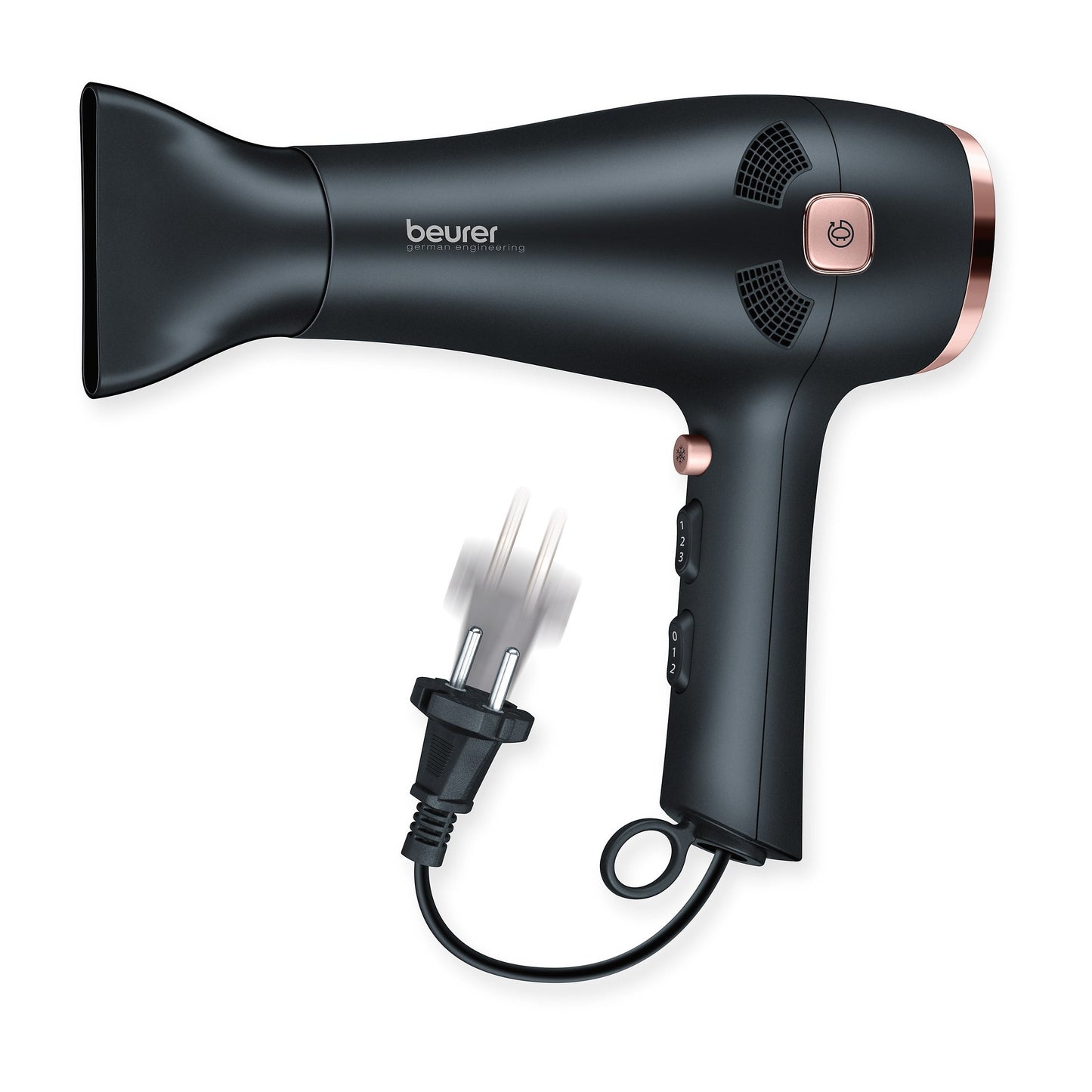 Secador Cabelo Beurer HC55 | Iões, 2200W, 3 níveis de calor