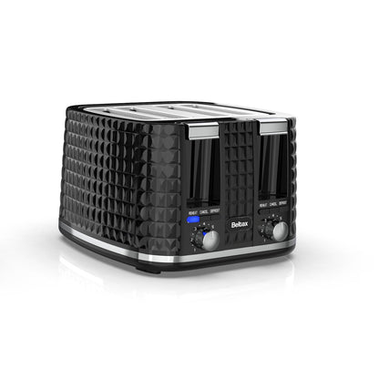 Torradeira Beltax BTE2009 | 4 Fatias, Descongelar, 1500W