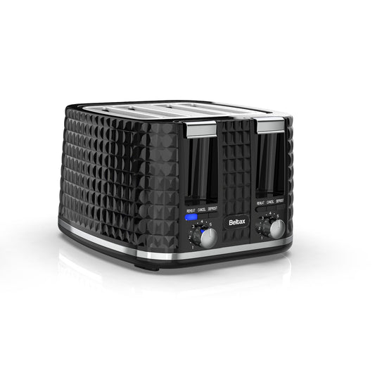 Torradeira Beltax BTE2009 | 4 Fatias, Descongelar, 1500W