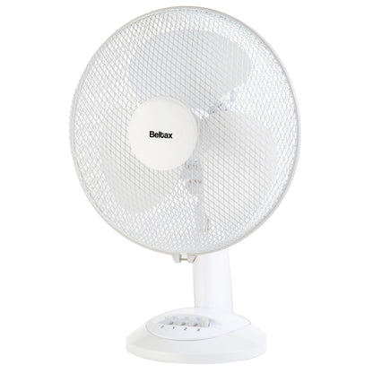 Ventoinha de Mesa Beltax BTF4020 | 30cm, 3 velocidades, Oscilação