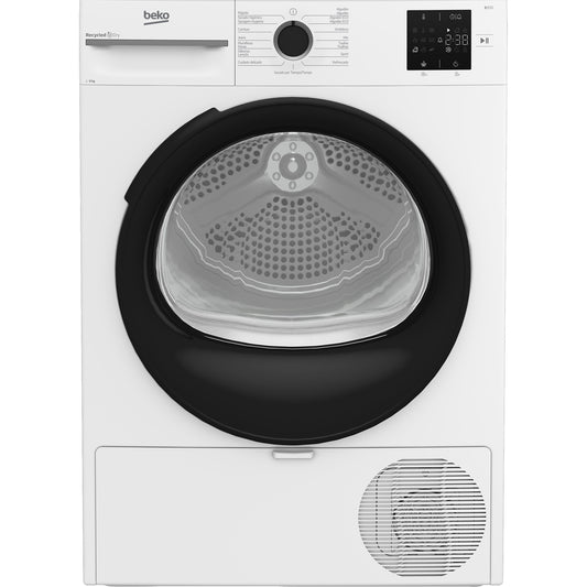 Secador de Roupa BEKO BM3T38230WB | 8kg, Bomba de Calor, Classe D