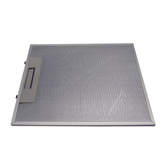 Filtro Metálico Whirlpool C00050409 | Exaustor, 30x25.3cm, Original