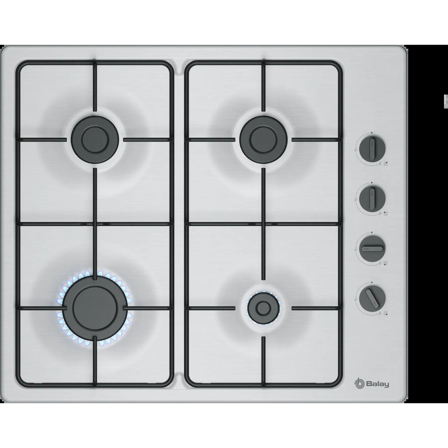Placa a Gás Balay 3ETX464BB | 4 Queimadores, Inox, 7.500W