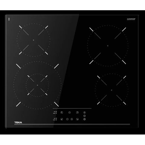 Placa Vitrocerâmica Teka TBC64320TTC | 4 Zonas, Touch Control, 6200W