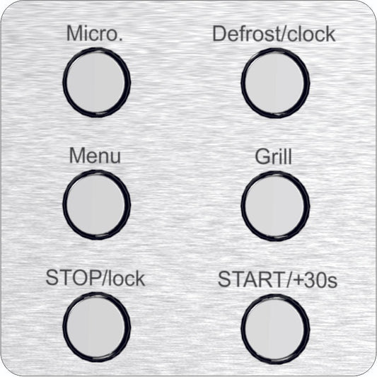 Micro-ondas Haeger Micro Stainless 28 | 900W, 28L, 1200W Grill