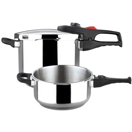 Panela de Pressão Magefesa Practika Plus Trio | 4L + 6L, Aço Inoxidável