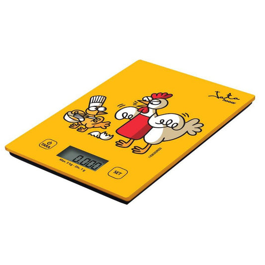 Balança de Cozinha Jata Max 5kg | Visor LCD, Conversão KG/G/ML/Ib:oz