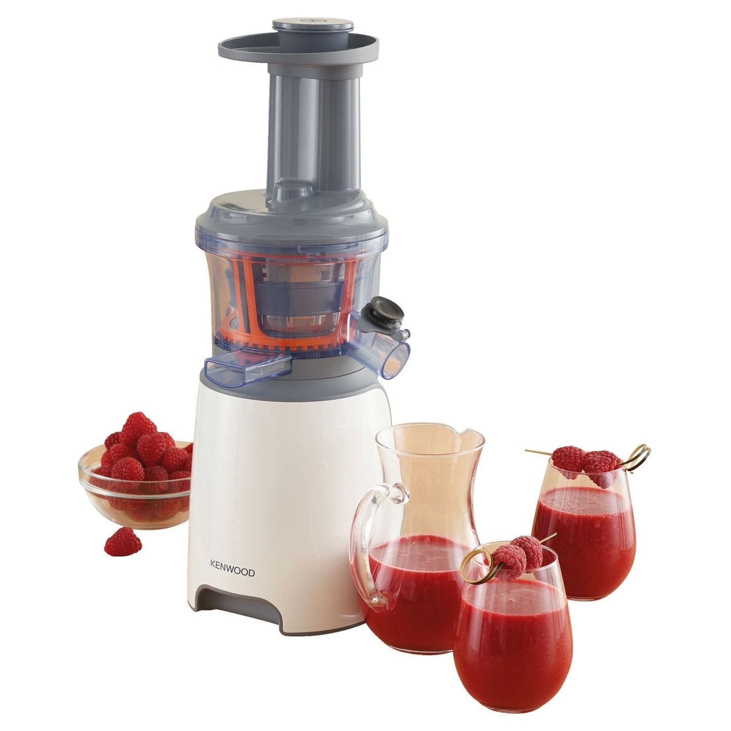 Centrifugadora Kenwood JMP600WH | 150W, 1.3L Depósito Polpa, 1L Jarro