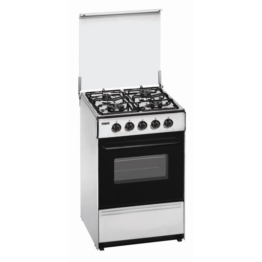 Fogão a Gás Magma 501XCT | 4 queimadores, Forno a Gás, Com Tampa