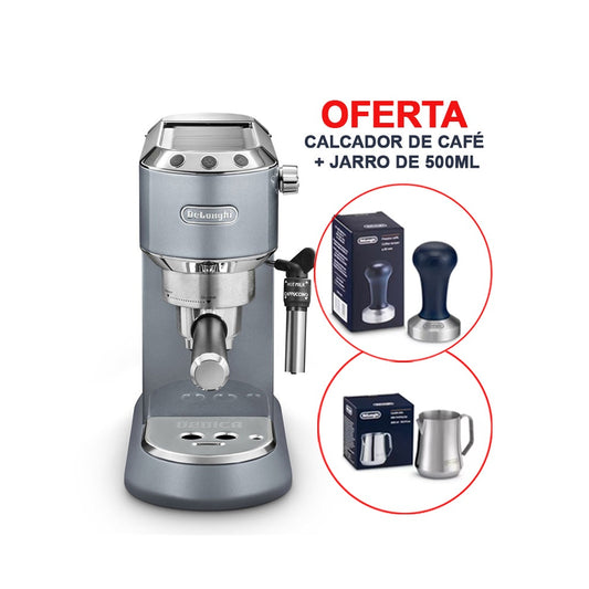 Máquina de Café DeLonghi Dedica Metallics EC785AE | 15 bar, 1300W