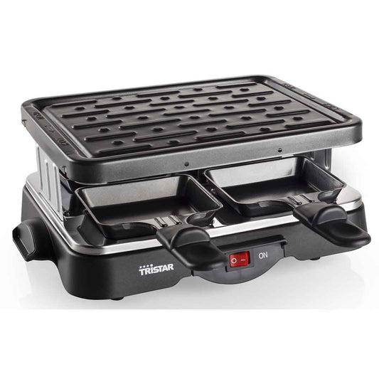 Grelhador Raclette Tristar RA2949 | 500W, 4 Pessoas, Antiaderente