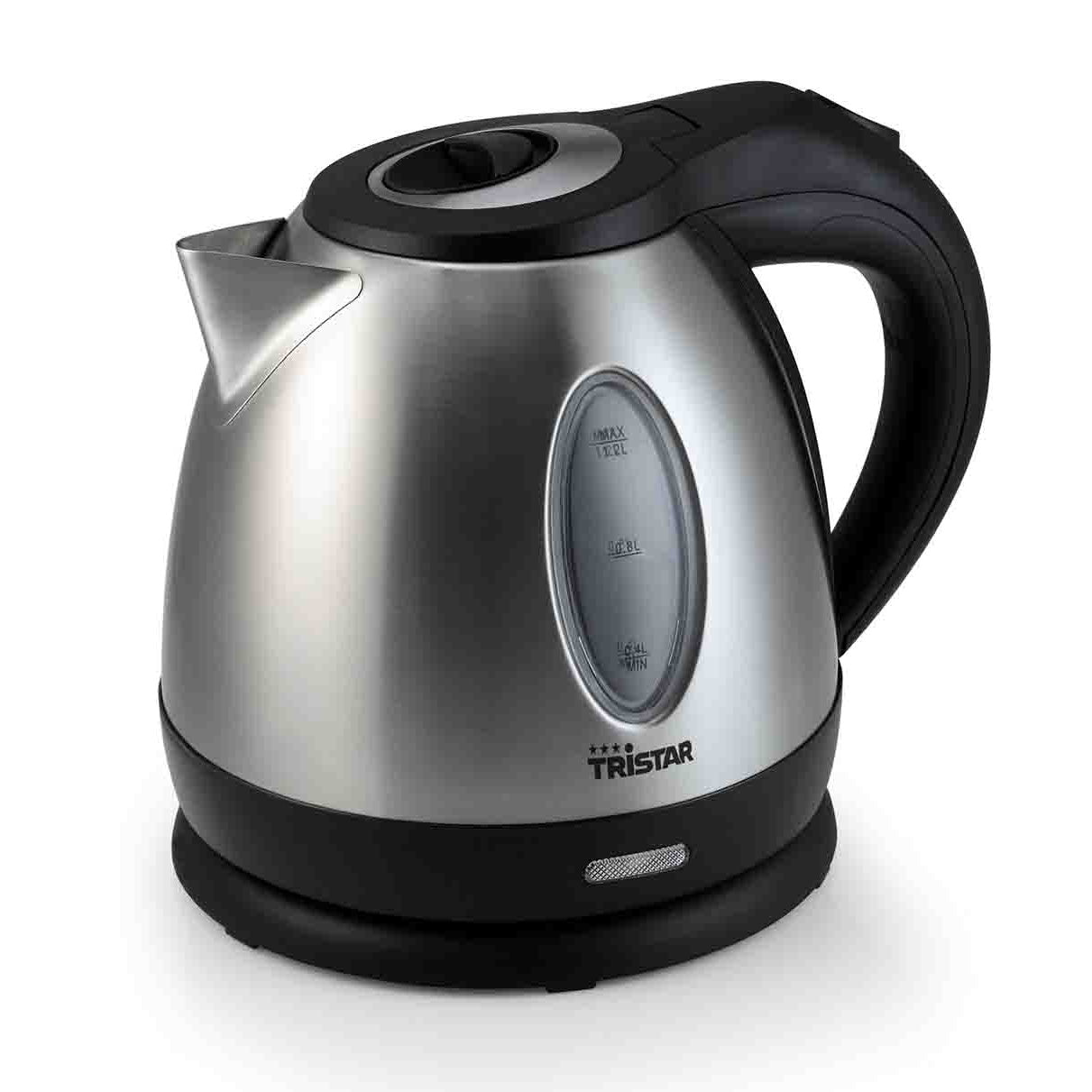 Jarro Elétrico Tristar WK1323 | 1.2L, 1500W, Inox