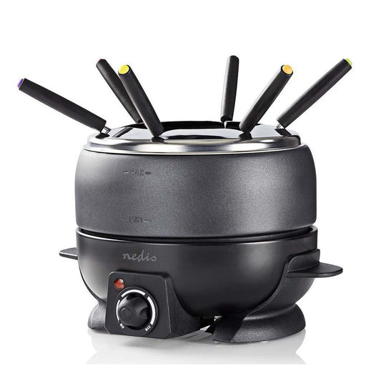Fondue Nedis FCFO110EBK6 | 2.3L, 6 pessoas, Preto