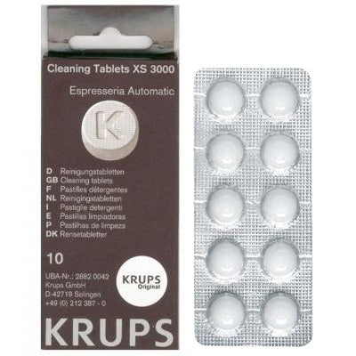 Pastilha de Limpeza Krups XS3000 | 10 unidades, Detergente
