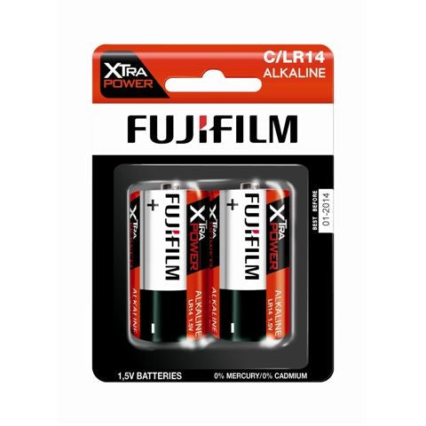 Pilha Alcalina Fujifilm Xtra Power C LR14 | 1,5V, Pack 2