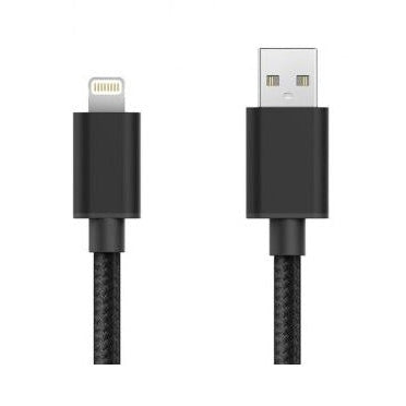 Cabo USB-A para Lightning Tech Fuzzion | 1m, Preto