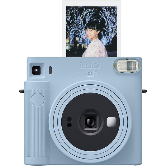 Máquina Fotográfica Fujifilm Instax Square Sq1 | Azul, Auto Flash