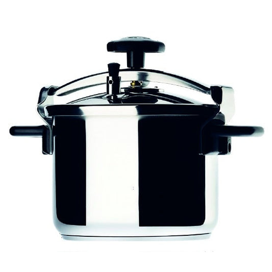 Panela de Pressão FLAMA 181.60FL | Inox 18/10, 6L, Indução