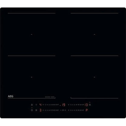 Placa de Indução AEG 6000 | 4 zonas, PowerBoost, Temporizador Eco