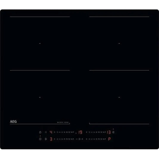 Placa de Indução AEG 6000 | 4 zonas, PowerBoost, Temporizador Eco