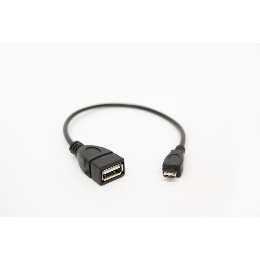 Cabo OTG USB Tech Fuzzion TFZ-USB006 | 0,2m, Preto