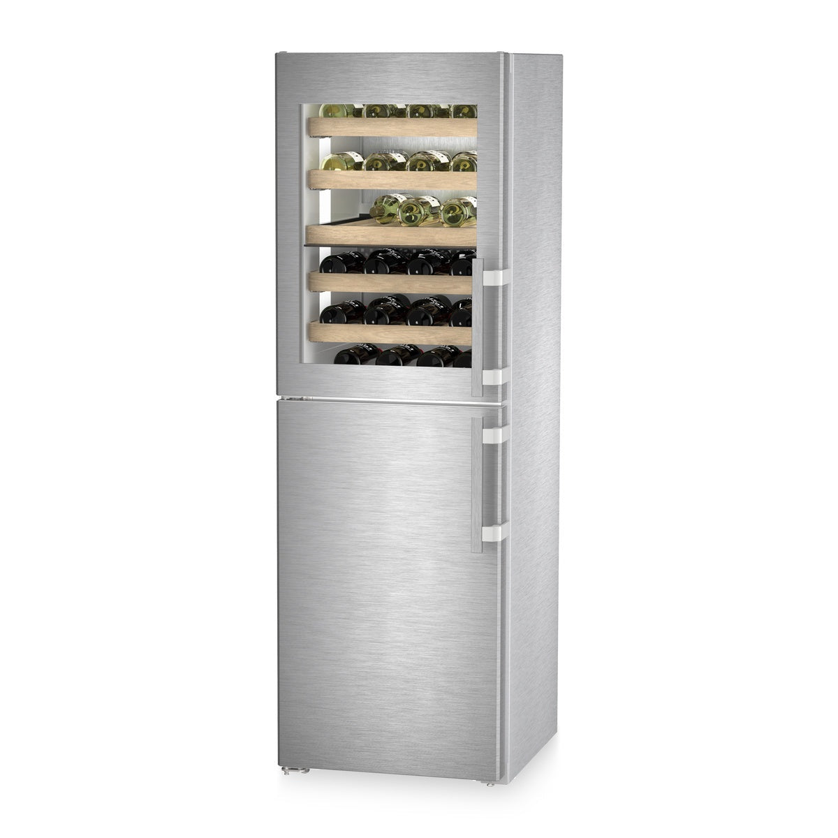 Combinado Garrafeira/Arca Liebherr SWNstd 529i | 44 Garrafas + 133L