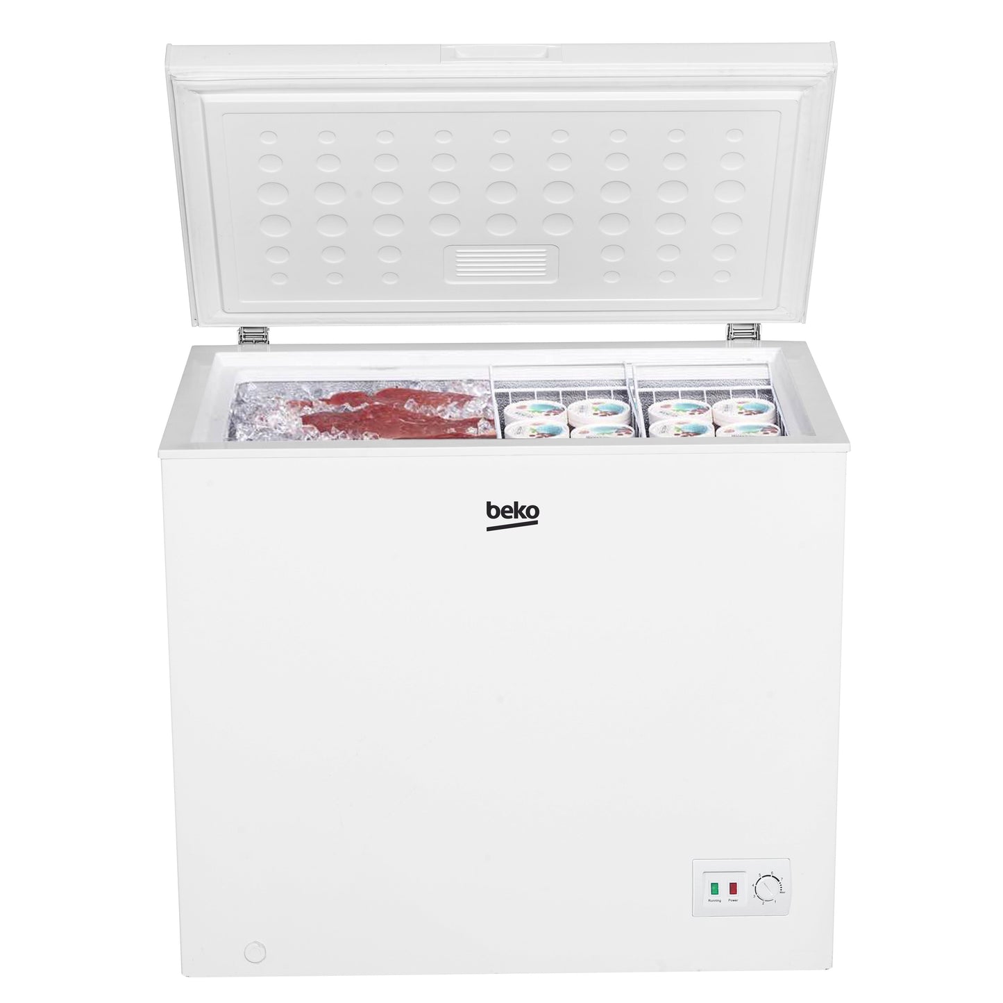 Arca Congeladora Horizontal Beko CF200EWN | 198L, Classe E, Branco