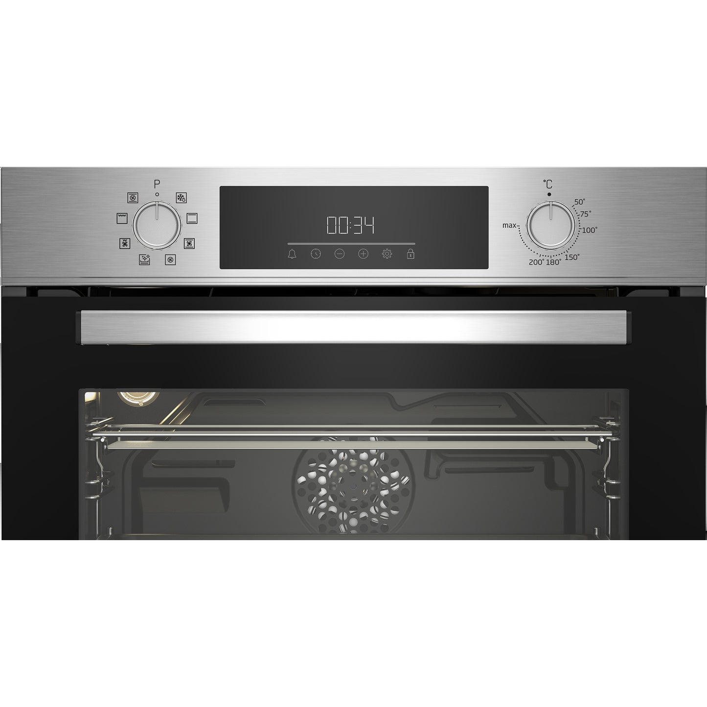 Forno Compacto Beko BBCM12300X | 42L, Multifunções, Preto