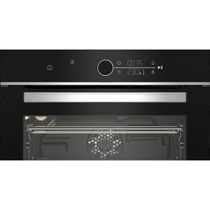 Forno Elétrico Beko BBCM13400XM | 48L, Multifunção, Aço inoxidável
