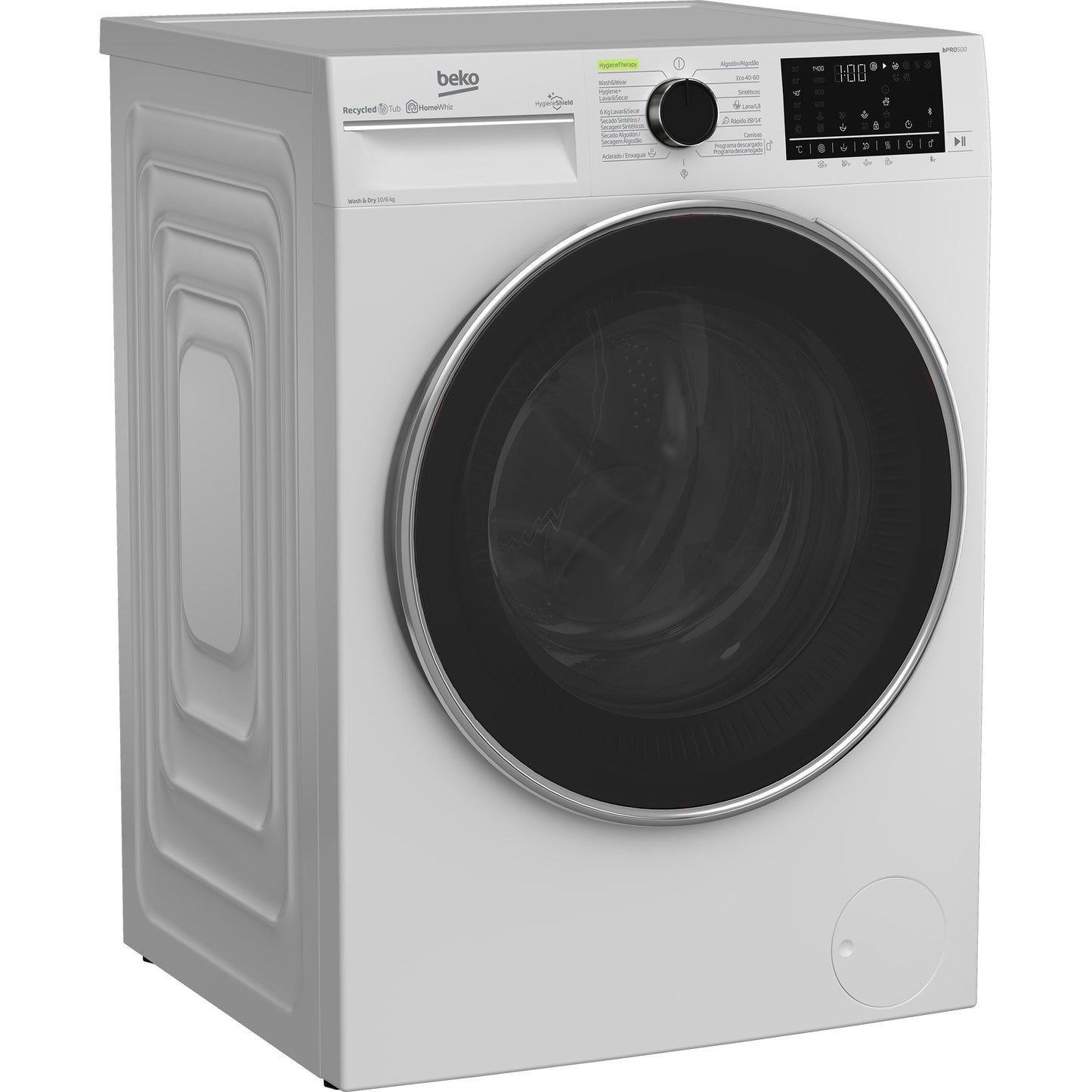 Máquina Lavar e Secar Beko B5DFT510447W | 10 Kg, 1400 RPM, Classe C