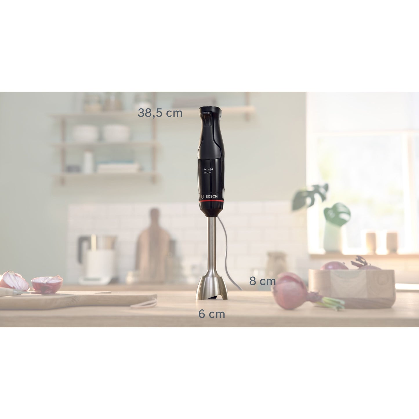 Varinha Bosch MSM4B620 | 1000W, QuattroBlade, Eject-Click