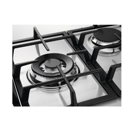 Placa a Gás Electrolux KGS7536SX | Grelhas Ferro, Inox, 75cm