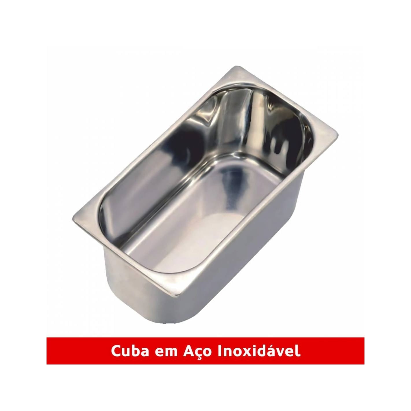 Fritadeira Elétrica Haeger Deep & Go | 3L, 2000W, Inox