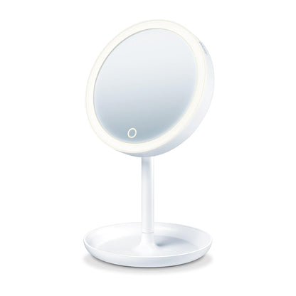 Espelho Beurer BS45 | LED, Ampliação 5x, Bandeja