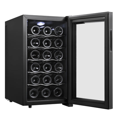 Cave de Vinho Sogo NEVSS21910 | 18 Garrafas, 12-18°C, 50W