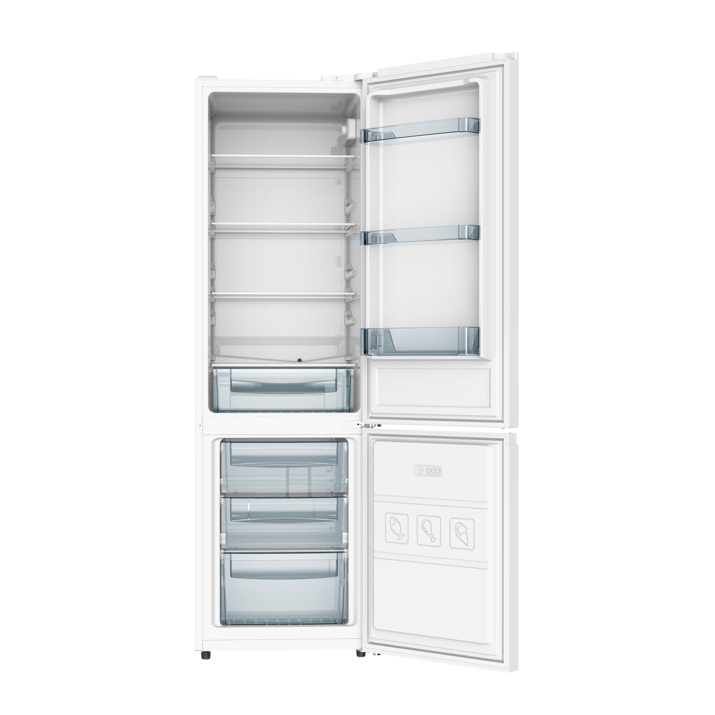 Frigorífico Combinado Beltax BFR3601 | 263L, Classe E, 190L Frigorífico