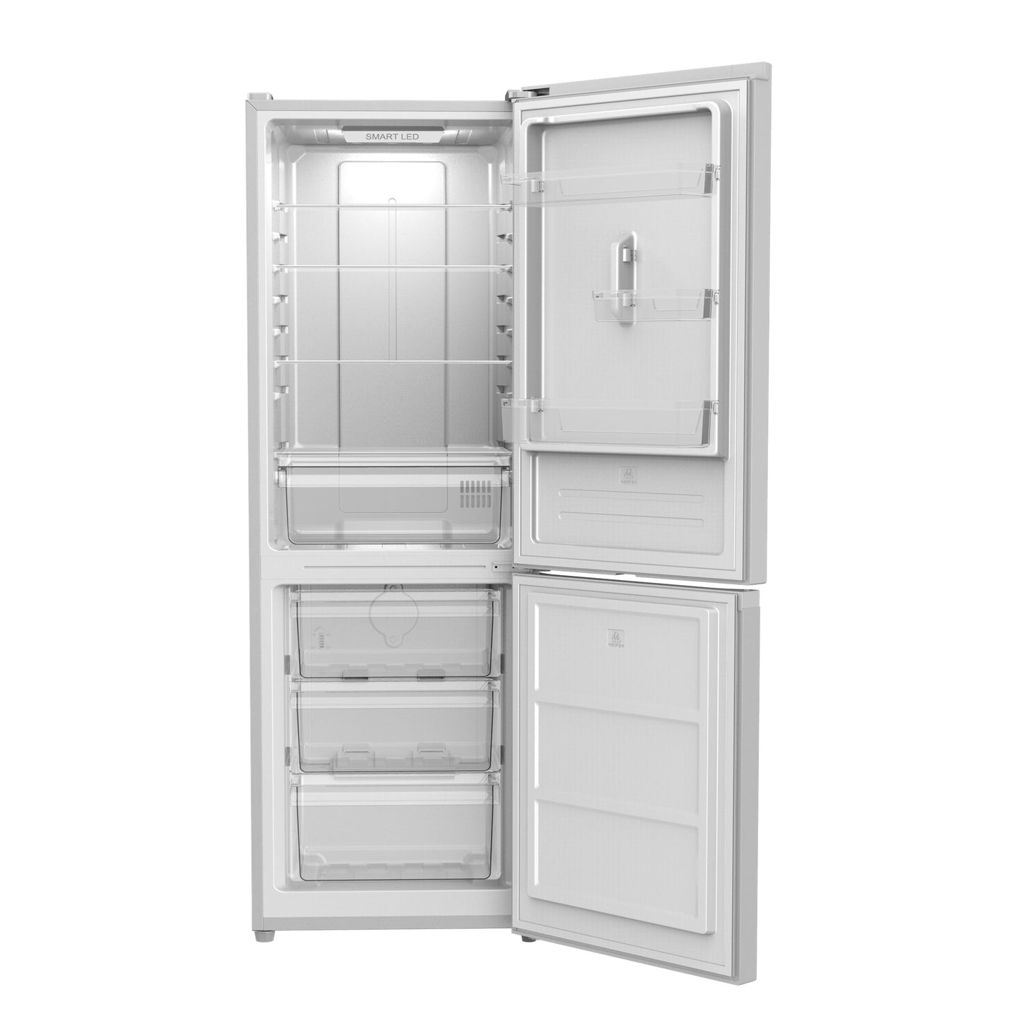 Frigorífico Combinado Beltax BCR3901NFIX | 290L, Classe E, Inox