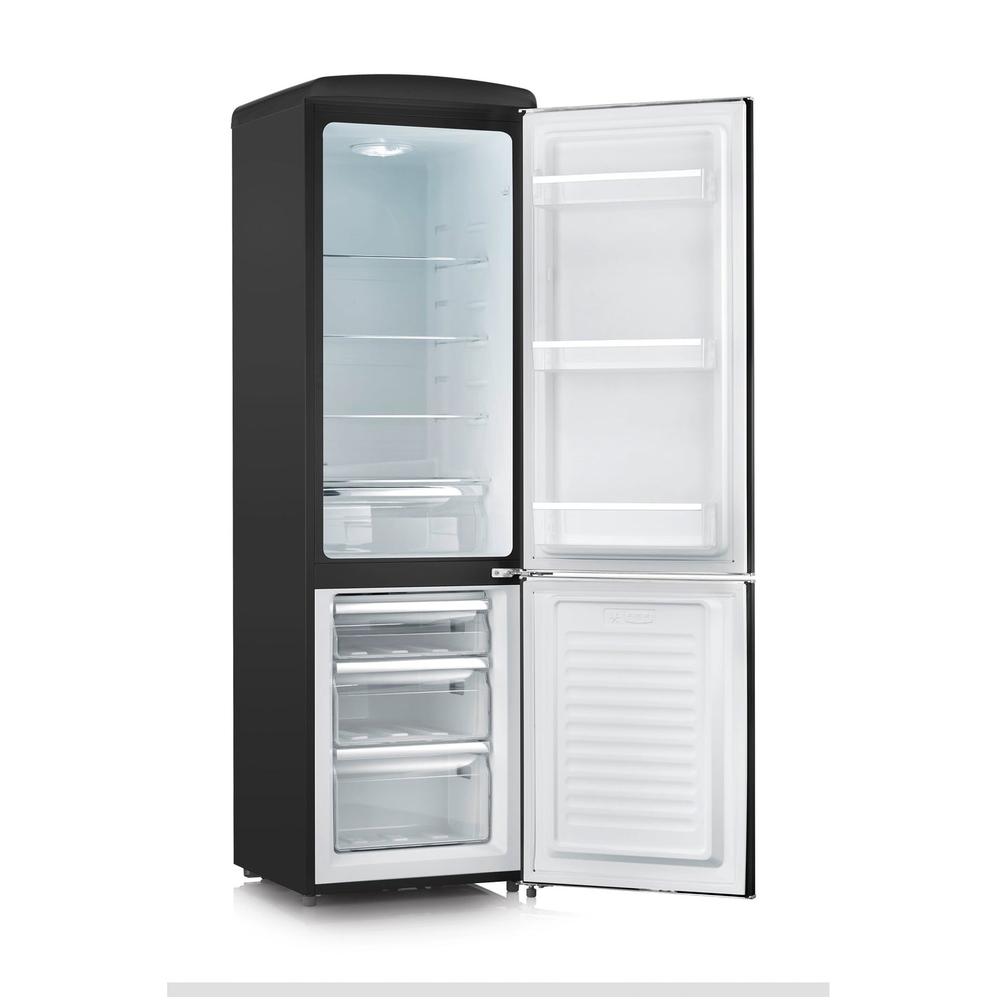 Frigorífico Combinado Severin RKG8918 | 244L, Classe D, Retro