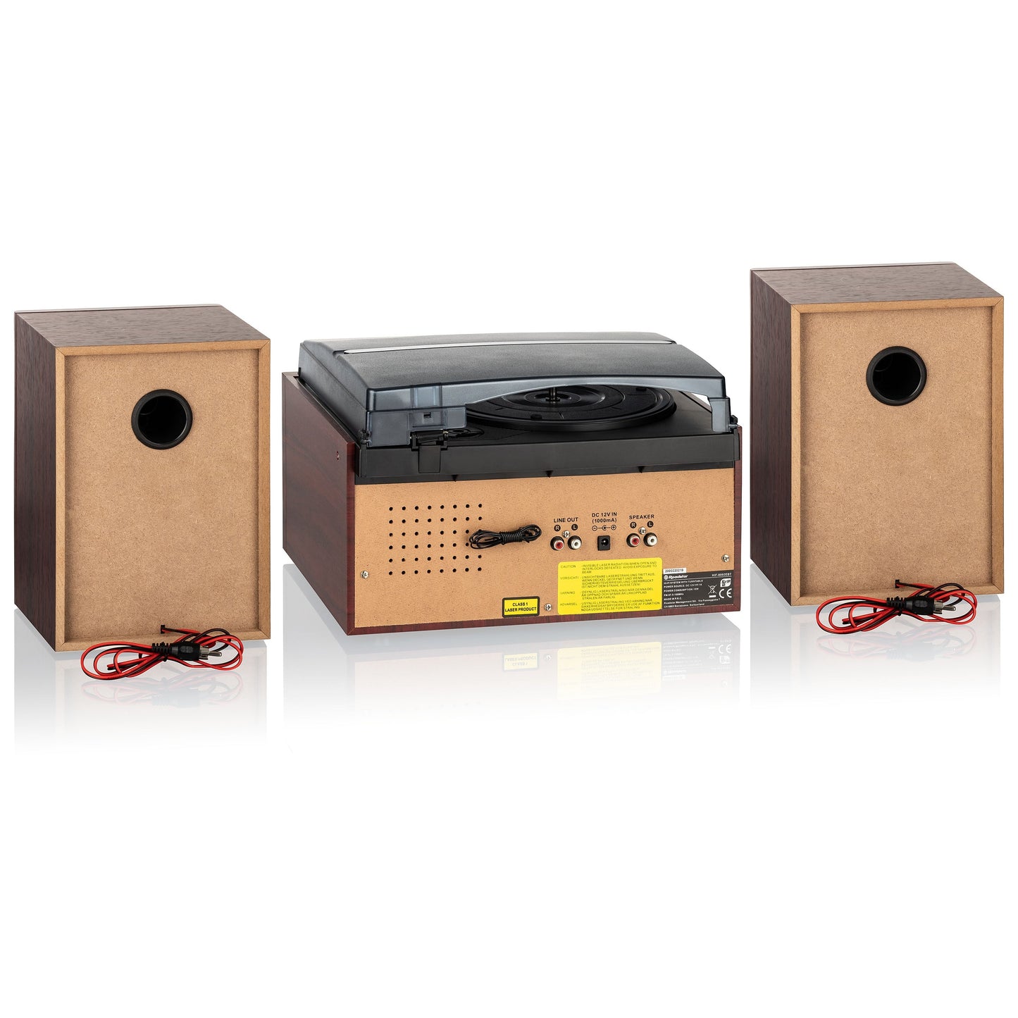 Sistema HiFi Roadstar HIF8892EBT | Vinil, CD, Bluetooth, USB