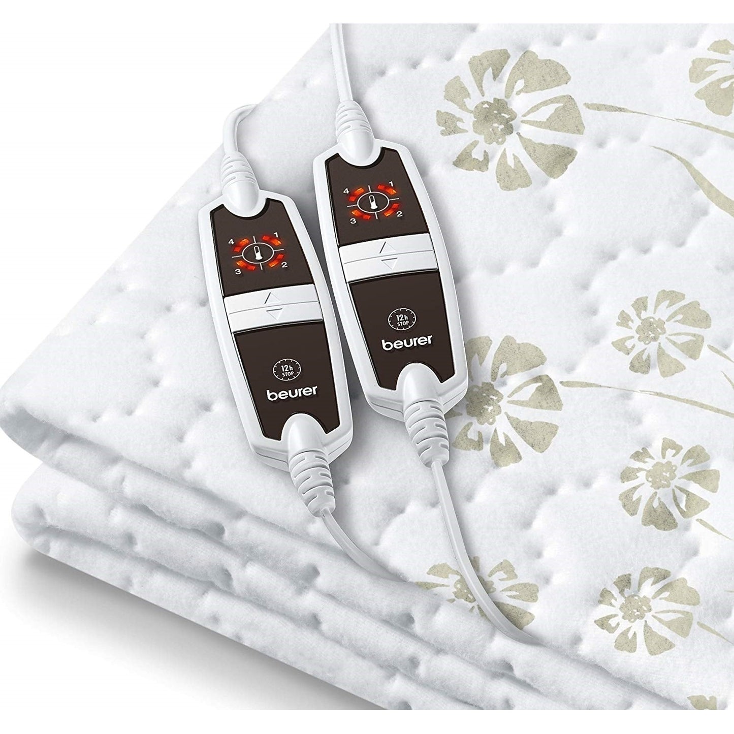 Sobre-colchão Eléctrico Beurer UB68 XXL | 2 níveis, 12h timer, 150x160cm
