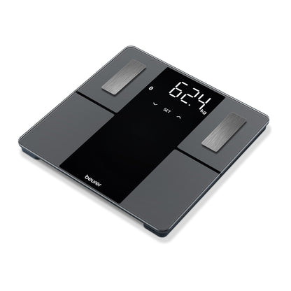 Balança Diagnóstico Beurer BF500 | Bluetooth, 180kg, Vidro