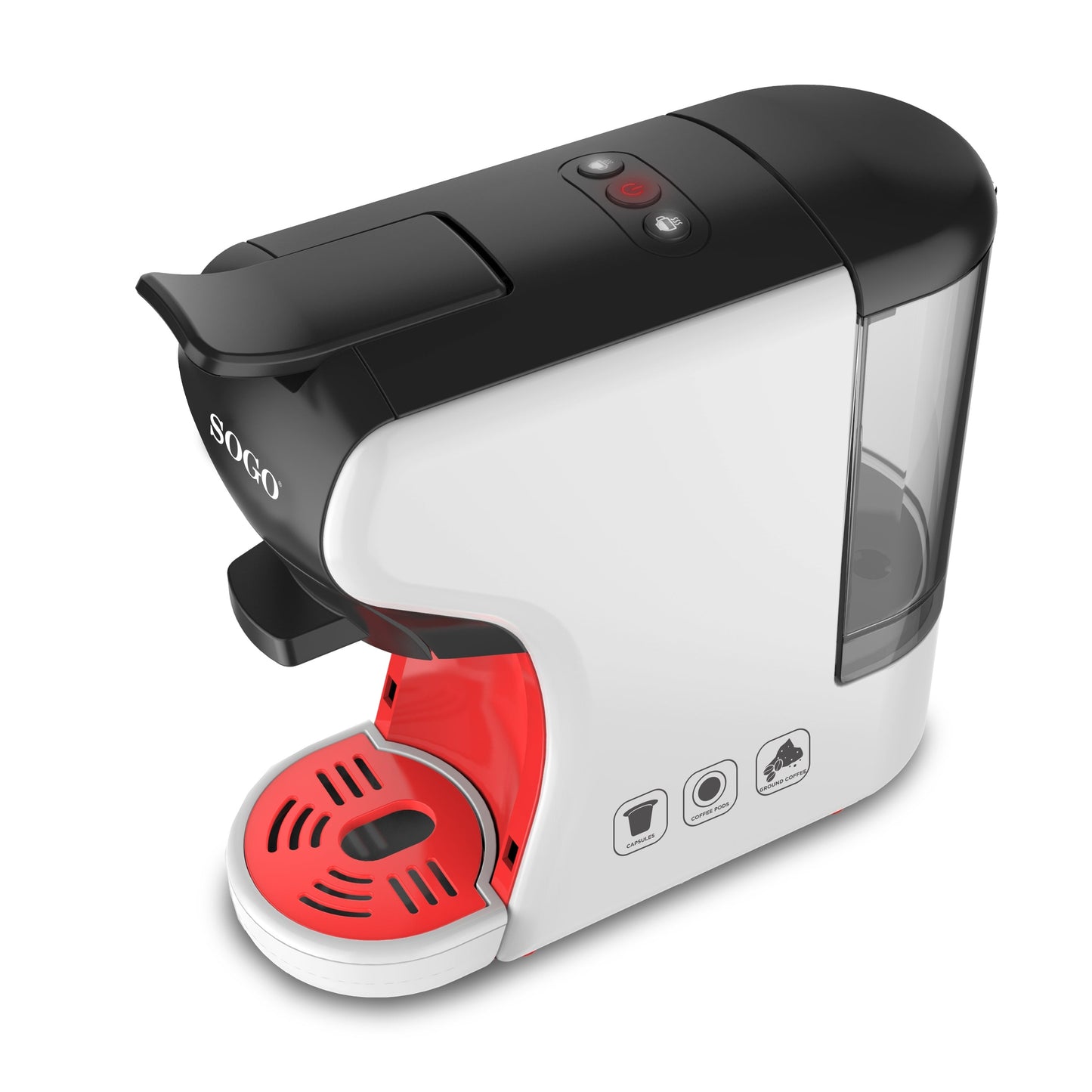 Máquina de Café Cápsulas Sogo CAFSS5675 | 0.6L, 19 bar, 1450W