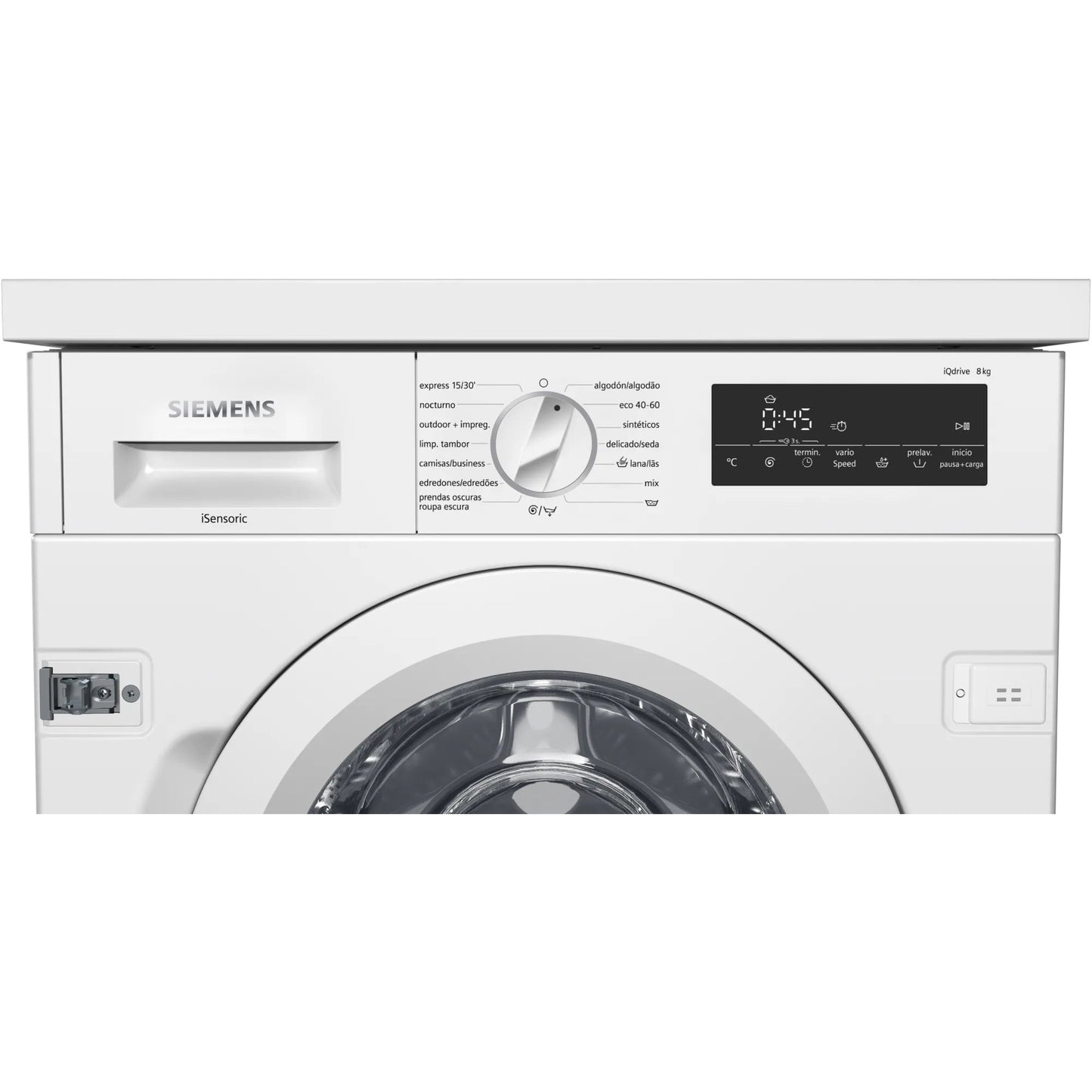 Máquina de Lavar Roupa Encastre Siemens WI14W542ES | 8 kg, 1400 rpm, C