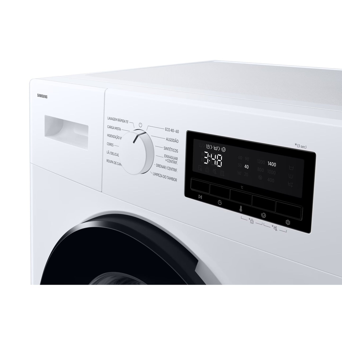 Máquina de Lavar Roupa SAMSUNG WW80FG3M05AW | 8kg, Classe A