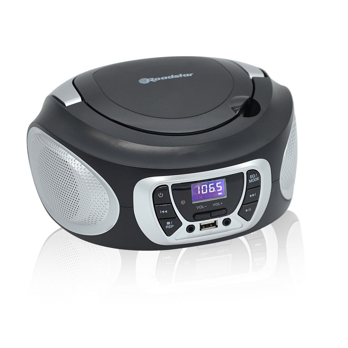 Rádio Roadstar CDR365U/SL | CD, USB, AUX