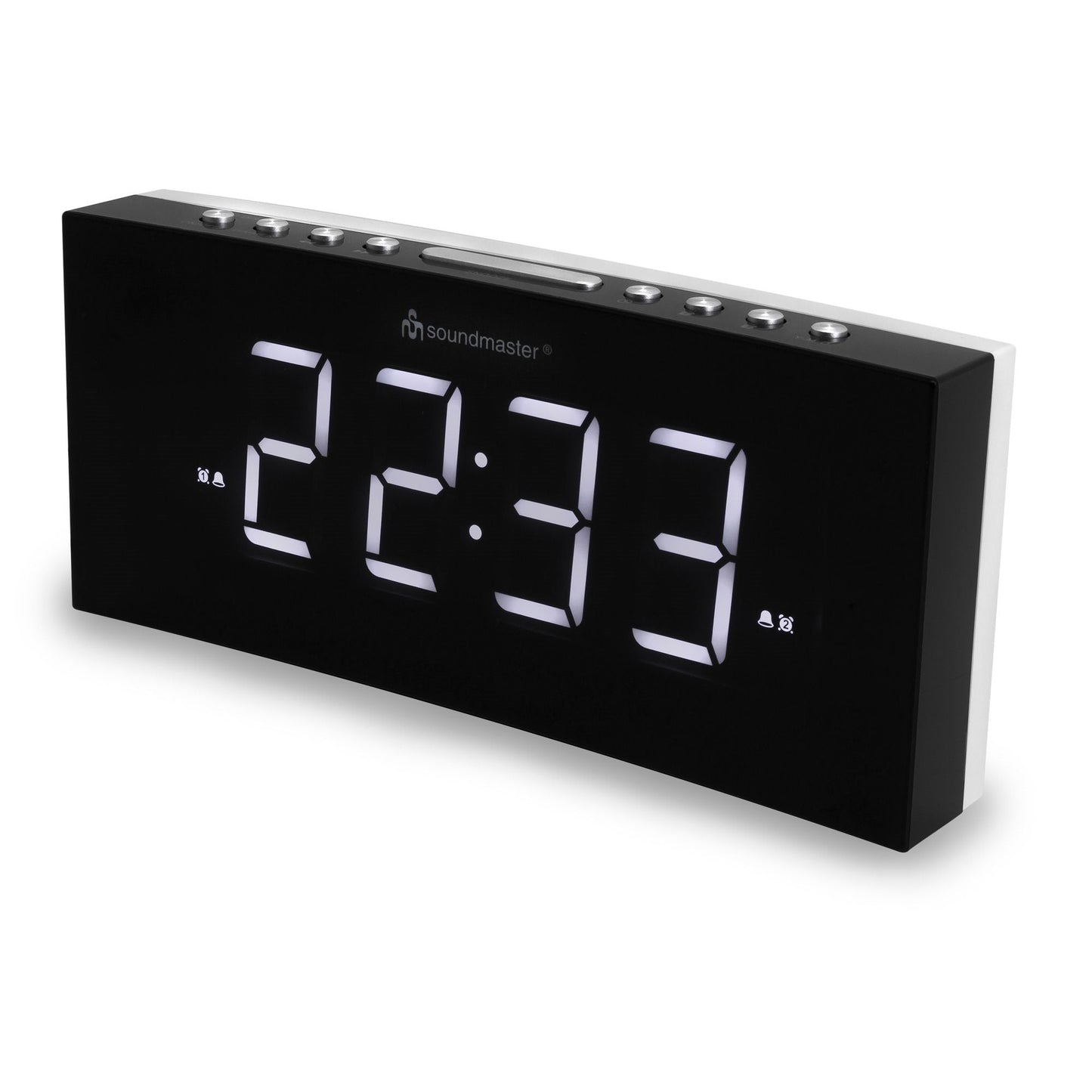 Rádio Soundmaster UR8800 | Display 1.8", Alarme Duplo, USB