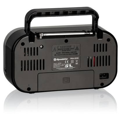 Rádio Roadstar TRA2235/RD | FM, Pilhas, 3.5mm